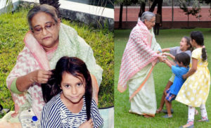 pm with her grand child