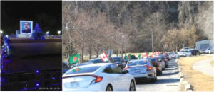 bangladesh flag in canada road