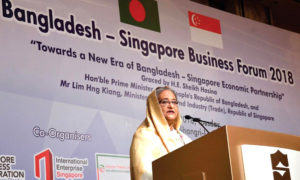 let is join bangladesh development to singapur business men hasina