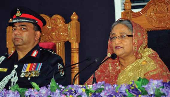 দায়িত্বশীলতার সাথে কর্তব্যপালনে র‌্যাবের প্রতি প্রধানমন্ত্রী শেখ হাসিনার আহবান