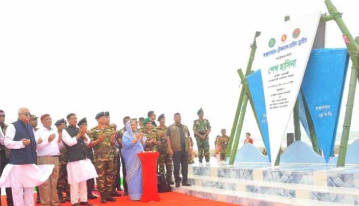 ক্সবাজার-টেকনাফ মেরিন ড্রাইভ উদ্বোধন করলেন প্রধানমন্ত্রী শেখ হাসিনা