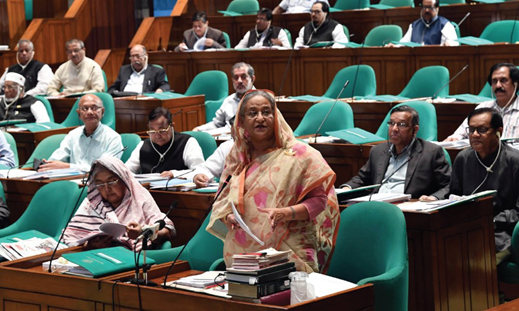 বিএনপির সাথে রাজনৈতিক সমঝোতার প্রশ্নই আসে না প্রধানমন্ত্রী শেখ হাসিনা