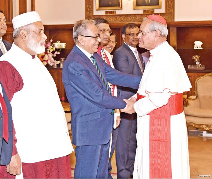 ধর্ম মানুষকে মানুষ হতে শিক্ষা দেয়- রাষ্টপ্রতি