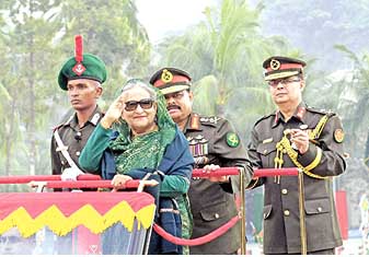 সেনাবাহিনীকে যুগোপযোগী করা হবে: প্রধানমন্ত্রী