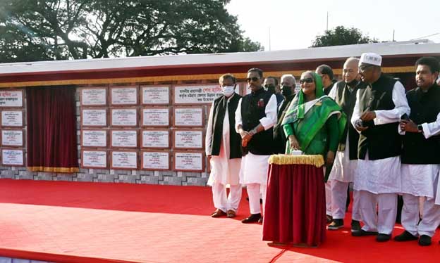 চট্টগ্রামে ২৯টি প্রকল্পের উদ্বোধন করেছেন প্রধানমন্ত্রী শেখ হাসিনা