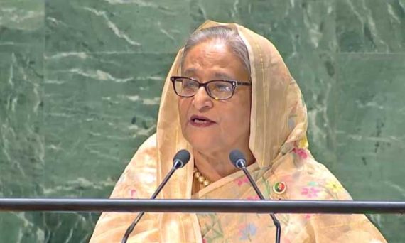 বাংলাদেশ সংবিধানের আলোকে গণতন্ত্র, মত প্রকাশের স্বাধীনতা নিশ্চিত করে যাবেঃ জাতিসংঘে সাধারণ পরিষদে প্রধানমন্ত্রী শেখ হাসিনা