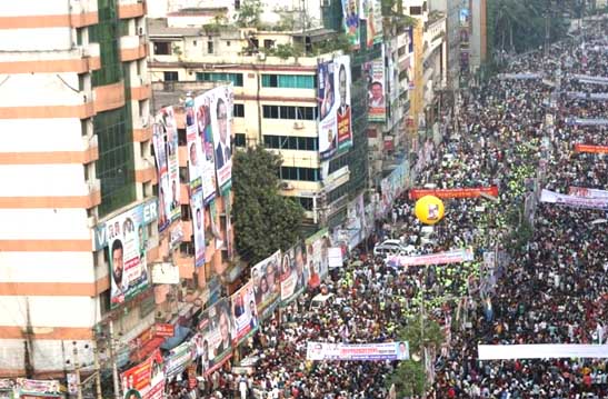 ২৮অক্টোবর মহাসমাবেশের ঘোষণা বিএনপির