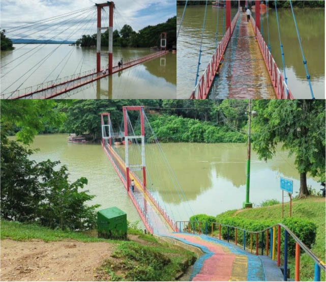 সারাদেশে বন্যার তোড়ে প্রাকৃতিক ঐতিহ্য ও আইকনিক স্থাপনাগুলো ডুবে যাচ্ছে