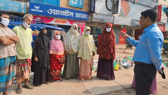 কসবা পৌর প্রশাসকের আহ্বান : পৌর এলাকা পরিচ্ছন্ন রাখতে সহযোগিতা করুন