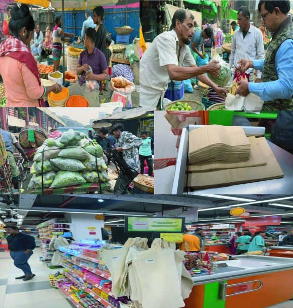 পলিথিনের ব্যবহার বন্ধের উদ্যোগ কতটা এগোলো