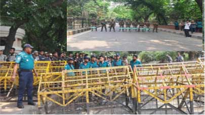 যমুনার আশে পাশের সব সড়কে কঠোর নিরাপত্তা