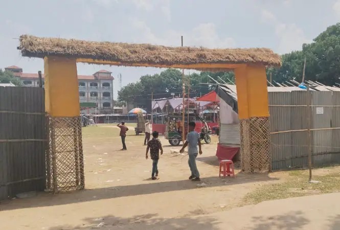 যে মাঠে ১৪৪ধারা সে মাঠে বৈশাখী মেলা