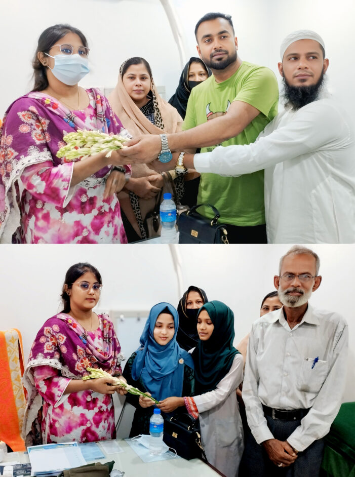 চন্দ্রার জমজম হসপিটাল এন্ড ডায়াগনষ্টিক সেন্টারে যোগদান