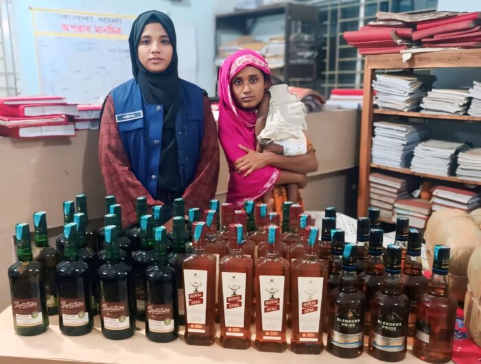 কসবায় ৪২ বোতল বিদেশী মদ সহ কারবারি আটক 