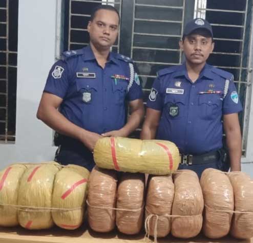 কসবায় ২০কেজি গাঁজা উদ্ধার