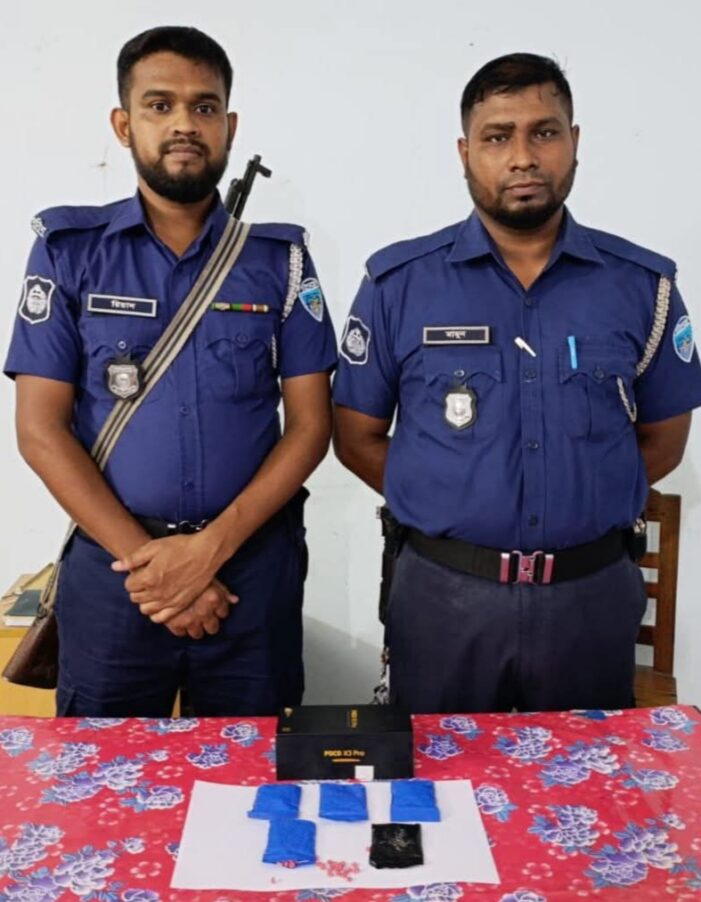 কসবায় ৮২০পিস ইয়াবা ট্যাবলেট উদ্ধার