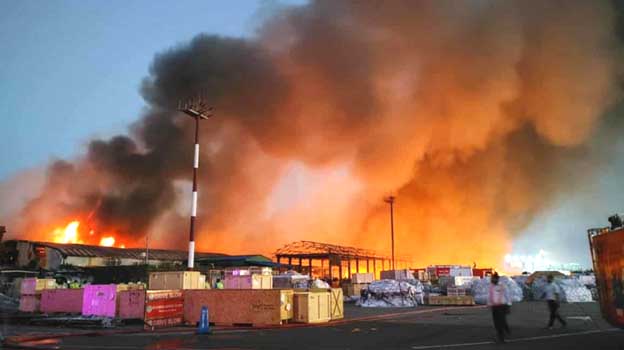 বিমানবন্দরে অগ্নিকাণ্ডে ক্ষতির পরিমাণ কত?