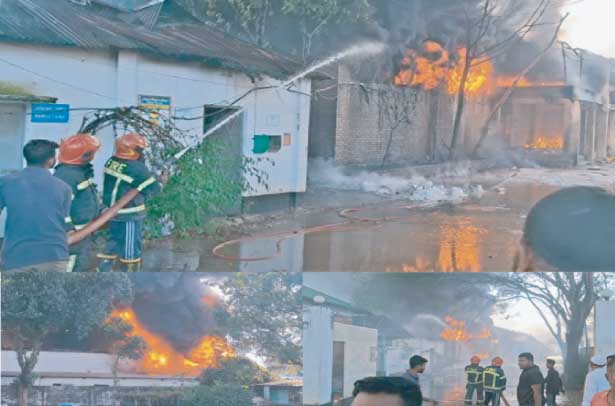 কয়েল কারখানার আগুন সাড়ে তিন ঘণ্টা পর নিয়ন্ত্রণে, ছিলনা ‘সেফটিপ্ল্যান’