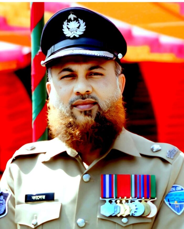 কসবা থানা পুলিশ প্রশাসনের উদ্যোগে অফিসার ইনচার্জগনের বিদায় ও বরণ