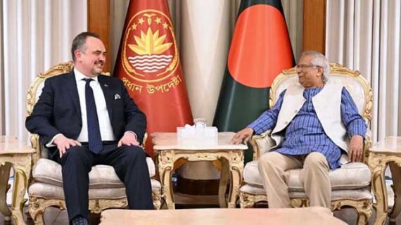 ১২ফেব্রুয়ারির নির্বাচন ভবিষ্যতে ভোটের মান নির্ধারণ করবে—মার্কিন রাষ্ট্রদূতকে প্রধান উপদেষ্টা