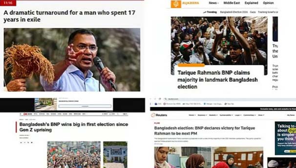 আন্তর্জাতিক সংবাদমাধ্যমে বাংলাদেশের নির্বাচন
