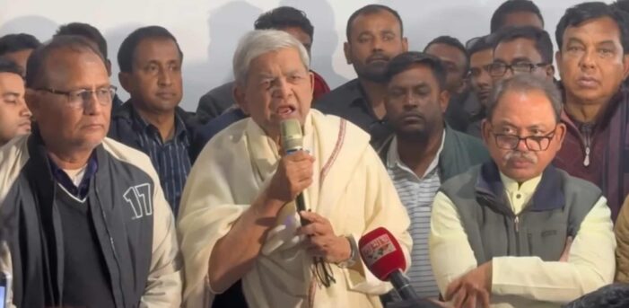 অপরাধ করলে কাউকে ছাড় দেওয়া হবেনা: ঠাকুরগাঁওয়ে মির্জা ফখরুল