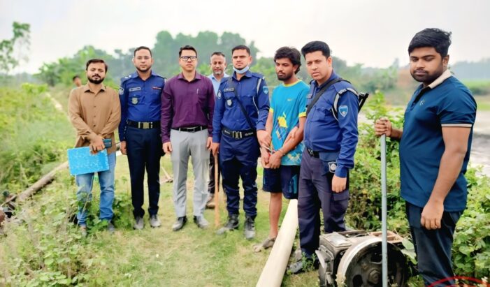 কসবায় ড্রেজার মেশিনে অবৈধভাবে মাটি কাটার দায়ে ৭০ হাজার টাকা জরিমানা