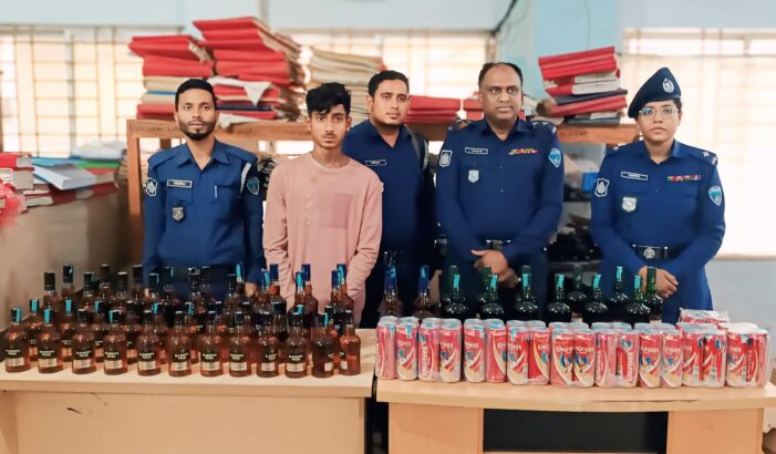 কসবায় মাদকসহ কারবারি আটক