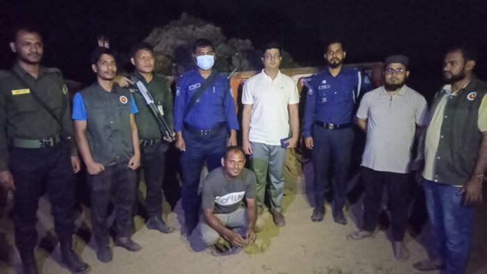 কসবায় কৃষি জমির মাটি কাটার অপরাধে এক ব্যক্তিকে ৫০হাজার টাকা অর্থদন্ড