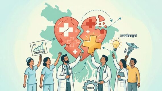 কে হাল ধরবে এই ভাঙ্গা স্বাস্থ্য খাতের?