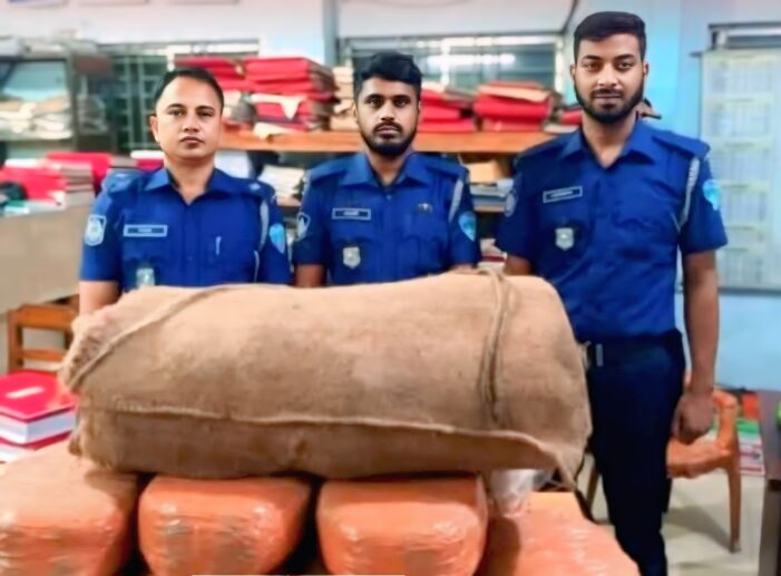 কসবায় পুলিশের অভিযানে ৬২কেজি গাঁজা উদ্ধার