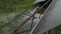 হরিপুর তাঁতীহাটে গভীর রাতে ১২০টির মধ্যে ৬টি সরকারি সোলার প্যানেল চুরি