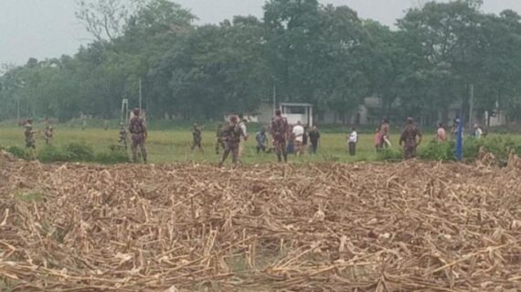 সীমান্তে বিজিবির বাধার মুখে বিএসএফ পিছু হটতে বাধ্য হলো