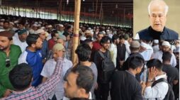সাবেক মন্ত্রী ইঞ্জিনিয়ার মোশাররফের জানাজায় লাখো মানুষের ঢল, ‘জয় বাংলা’ স্লোগান