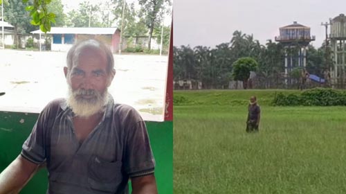 সীমান্তে আটকে থাকা বৃদ্ধের আছে আইডি কার্ড, চিনতে পেরেছে পরিবার