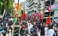 হোসেনি দালান থেকে শুরু হয়েছে ঐতিহাসিক তাজিয়া মিছিল