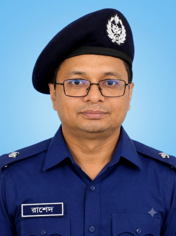 কসবা থানার অফিসার ইনচার্জ হিসেবে আলী মোহাম্মদ রাশেদ যোগদান করেছেন