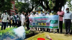 কসবায় উপজেলা প্রশাসনের উদ্যোগে ডেঙ্গু প্রতিরোধ ও পরিচ্ছন্নতা অভিযান