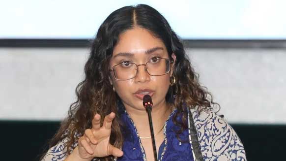 জাতিসংঘের ওয়েবসাইটে খলিলের লিগ্যাল অফিসার জাইমা রহমান
